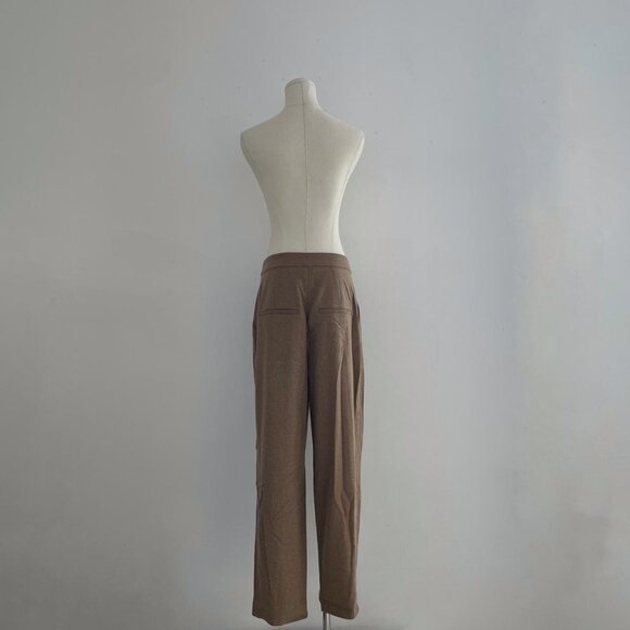 Veronica Beard Netta Wool Blend Trousers in Heather Russet | Women’s Size 6 - Picture 5 of 5